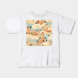 Castles Pattern 25 - Spain Kids T-Shirt